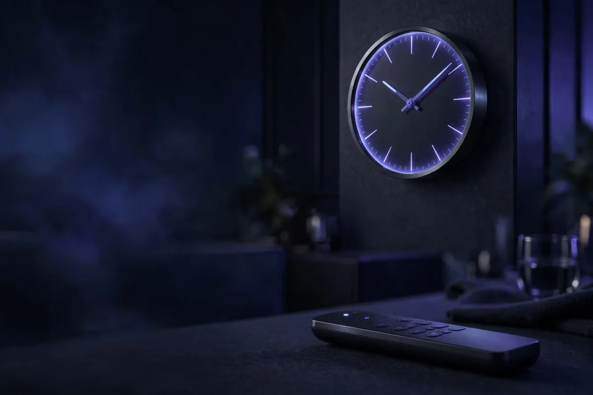 Horloge et télécommande
