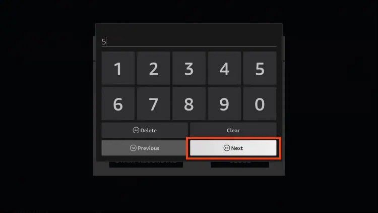 Validation du temps d'enregistrement et bouton Next Smarters