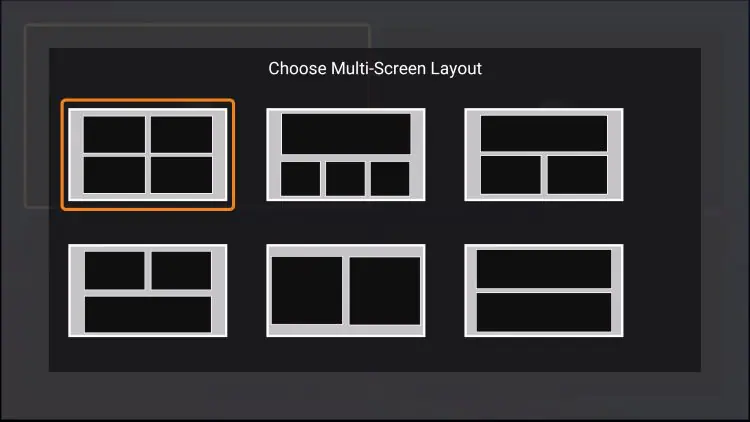 Dispositions double écran et quadruple écran Smarters Pro